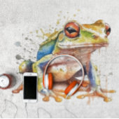 Grenouille d'or azur