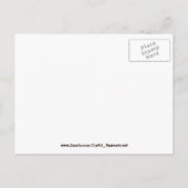 Grenouille d'or et Baby shower de Lotus Invitation (Dos)