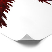 Grenouille du Malin Pacman sur affiche blanche (Coin)