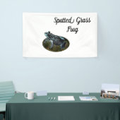 Grenouille en herbe tachetée, bannière (Salon professionnel)