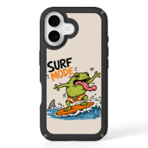 Grenouille en mode surf drôle | Grenouille d'été i