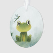 Grenouille et Libellule Mignonnes – Illustration d (devant)