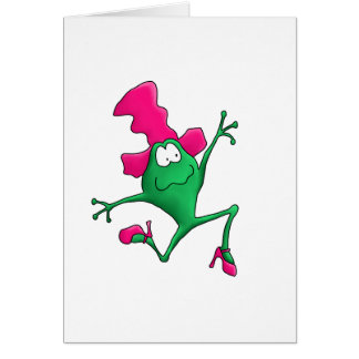 Grenouille heureuse rose de Stilletto