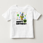 Grenouille Hoppy 1er Anniversaire T-shirts et cade (Devant)