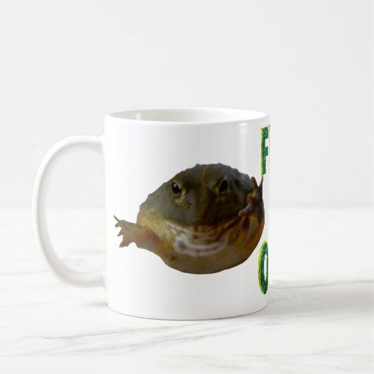 Grenouille hors Mug (Gauche)