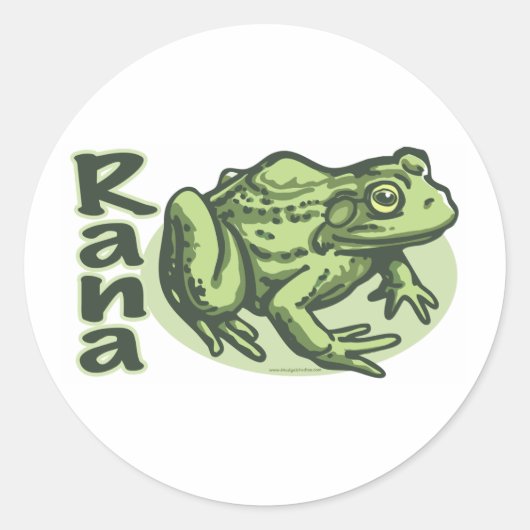 Grenouille italienne - Sticker Rana (Devant)