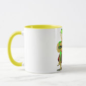 Grenouille Jouer Guitare Café Mug (Gauche)