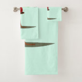 Grenouille Jouer Guitare Drôle serviettes de bain (En situation)