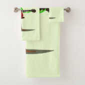 Grenouille Jouer Serviettes de bain de guitare - V (En situation)