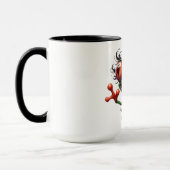 Grenouille joueuse Octobre 14 Mug (Gauche)