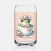 Grenouille lunaire en Teacup Floral (Recto)