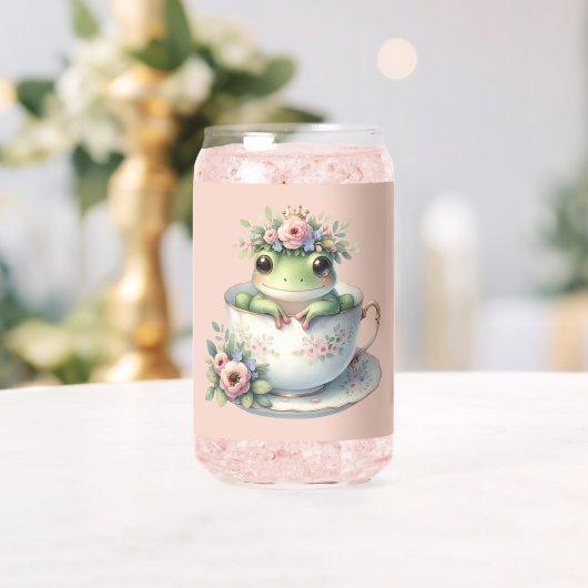 Grenouille lunaire en Teacup Floral (Insitu (Mariage))