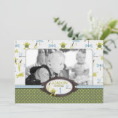 Grenouille nageante de Ribbit Invitation d'anniver (Debout devant)