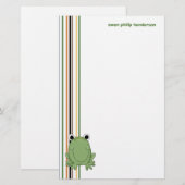 Grenouille • Papeterie (Devant / Derrière)