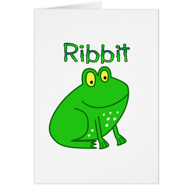 Grenouille Ribbit (Devant)
