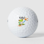 Grenouille! Ribbit ! - BALLES DE GOLF-Personnalise (Devant)