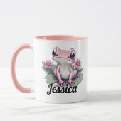 Grenouille rose de la Mug (Gauche)