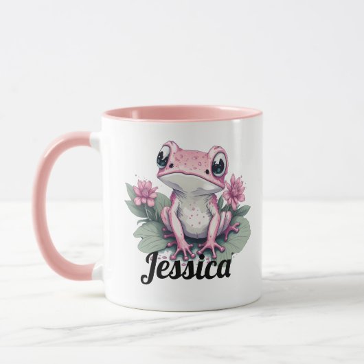 Grenouille rose de la Mug (Gauche)