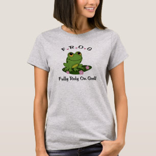 Grenouille se fier entièrement à Dieu T-shirt