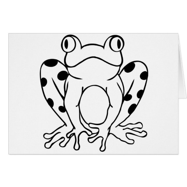 Grenouille simple (Devant horizontal)