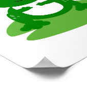 Grenouille sur feuille de nénuphar avec décoration (Coin)