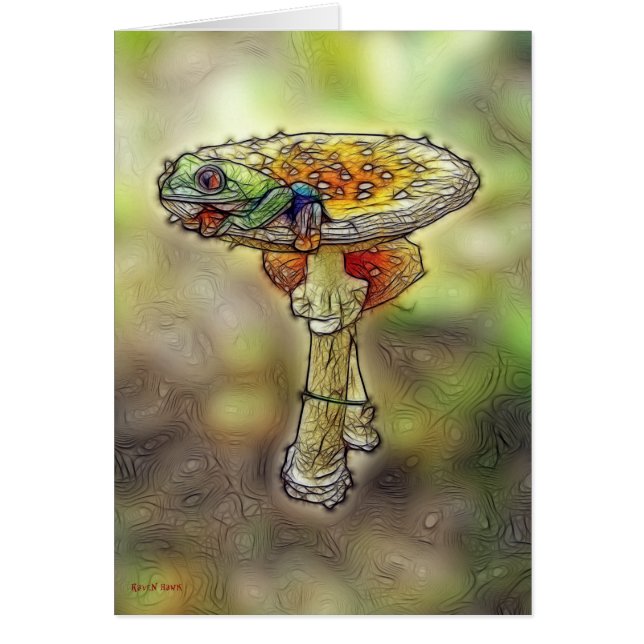 Grenouille sur un tabouret (Devant)