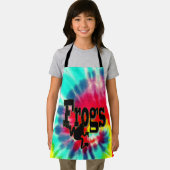 Grenouille teintée cravate, tablier complet pour e (Insitu)