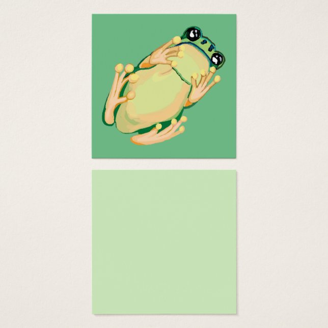 Grenouille verte (Devant & derrière)