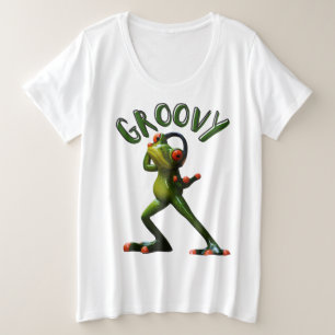 Grenouille verte groovy