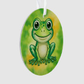 Grenouille verte mignonne (devant)