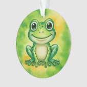 Grenouille verte mignonne (devant)