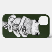 Grenouille verte sur un Coque - Art par Skye Ryan- (Verso (horizontal))