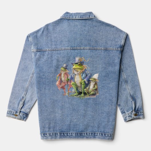 Grenouille vintage Grenouille Conte de verdure Gre (Verso)