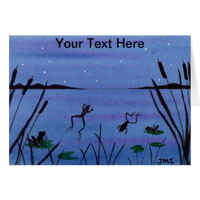 Grenouilles (Devant horizontal)