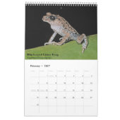 Grenouilles de Singapour Calendrier 2017 (Feb 2027)