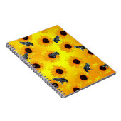 Grenouilles Et Tournesols, Carnet (Côté Droit)
