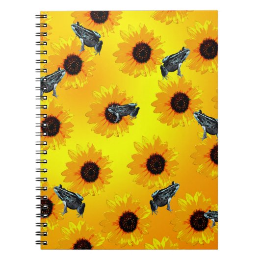 Grenouilles Et Tournesols, Carnet (Devant)