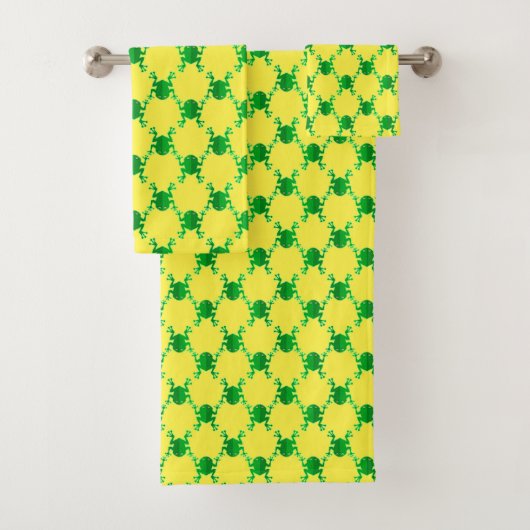 Grenouilles mignonnes de bande dessinée (En situation)