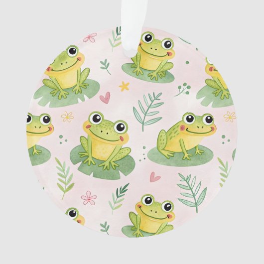 Grenouilles mignonnes Motif (devant)