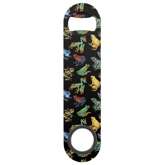 Grenouilles sur noir (Devant)