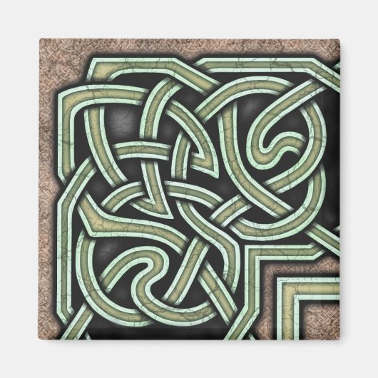 Grens B, Groene Hoekmagneet Magneet (Voorkant)