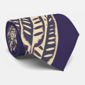 Grens - blauw stropdas (Opgerold)