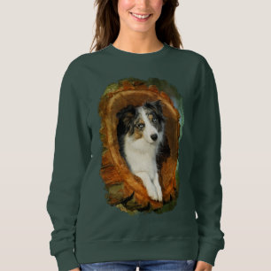 Grens Collie Blue Merle Dog Animal Funny klassiek Trui