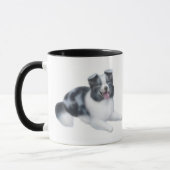 Grens Collie Blue Merle Mok (Links)