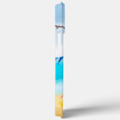 Grens Collie Dog op strand Case-Mate iPhone Case (Achterkant / Rechts)