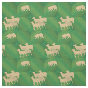 Grens Collie en Schaap Stof