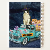 Grens Collie Halloween Truck Scary Night Planner (Achterkant)