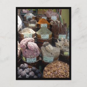 grens egypte - specerij briefkaart