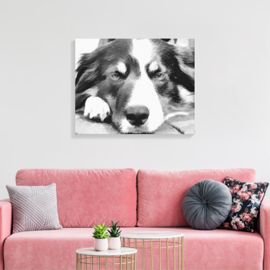GRENSCOLLIES CANVAS AFDRUK (Insitu (Woonkamer))
