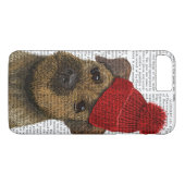 Grensdrager met Rode Pet 3 Case-Mate iPhone Case (Achterkant (Horizontaal))